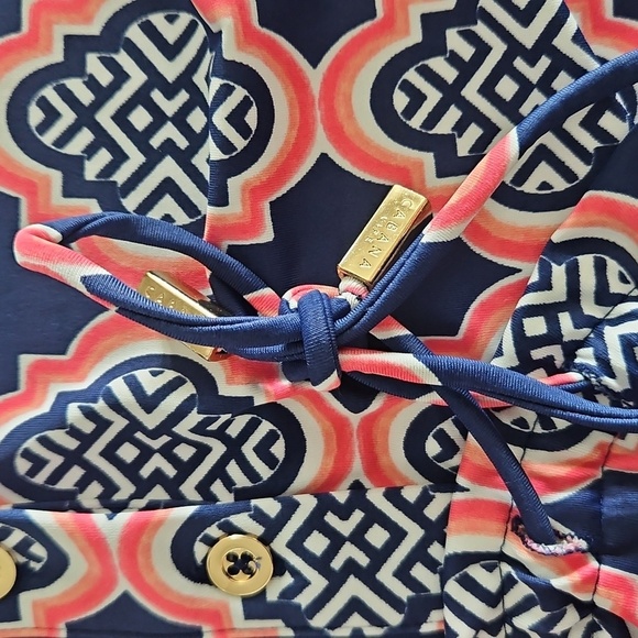 Cabana Life UPF 50+ Button Down Drawstring Cover Up Dress | Small | NWT - Picture 10 of 11